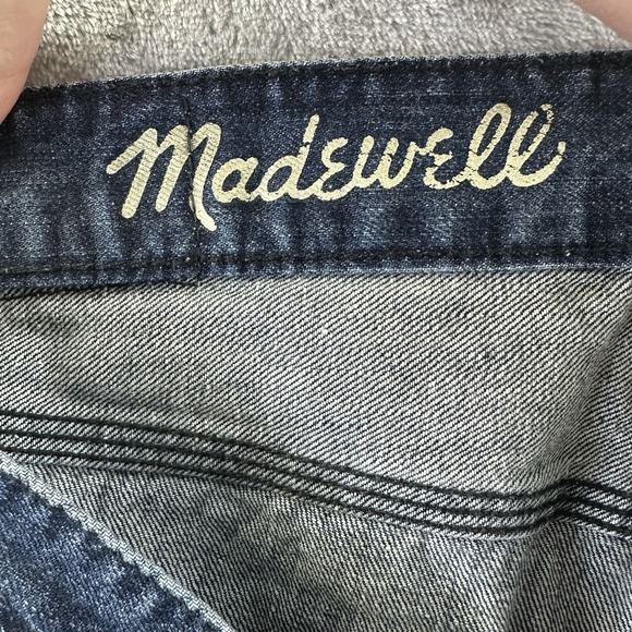 Madewell Jean Shorts Women's 28 Denim Blue Cutoff - Picture 2 of 9